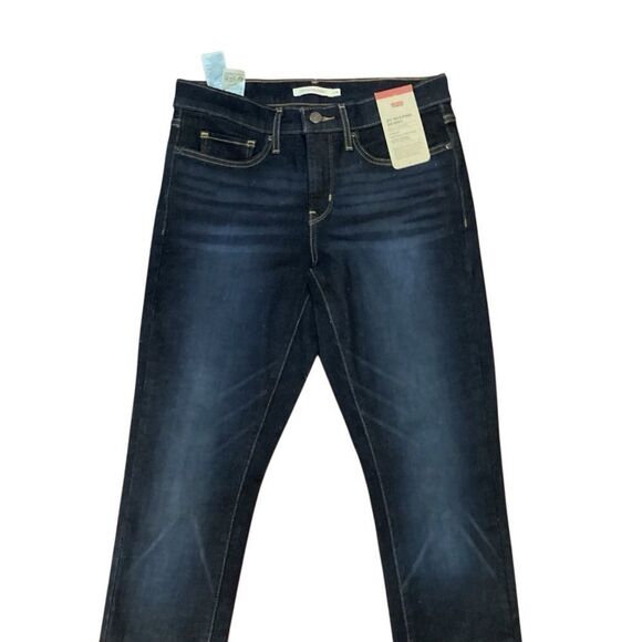 NWT LEVI’s | 311 Shaping Skinny Jeans Dark Wash Size 28 - Picture 4 of 14